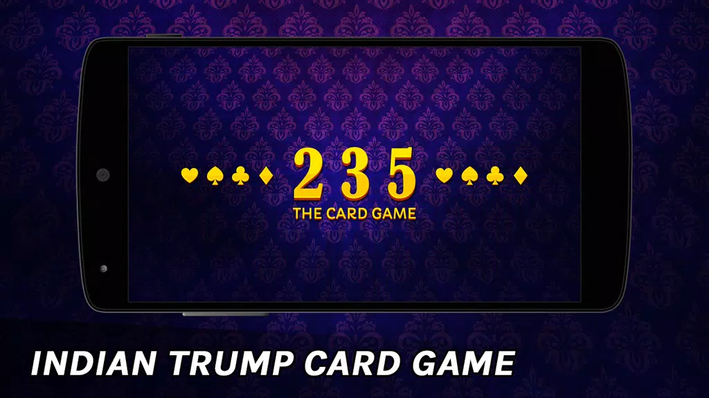 235 or 3 2 5 card game - 2 3 5 Do Teen Paanch Card Capture d'écran 3