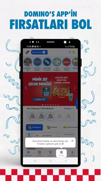 Domino's Pizza Turkey Tangkapan skrin 0