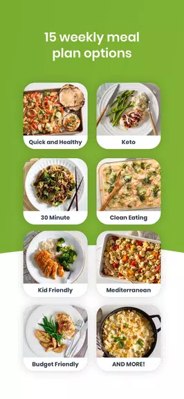 eMeals - Meal Planning Recipes スクリーンショット 1