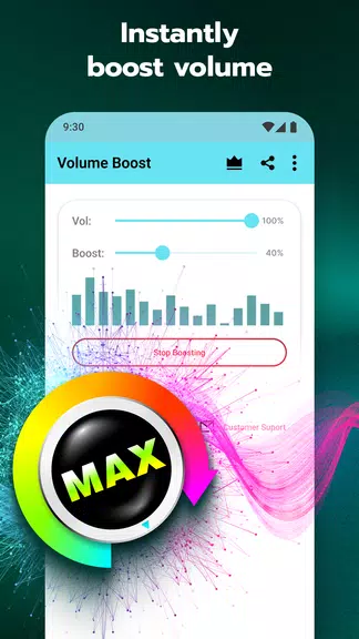 Volume Booster for Android Schermafbeelding 2