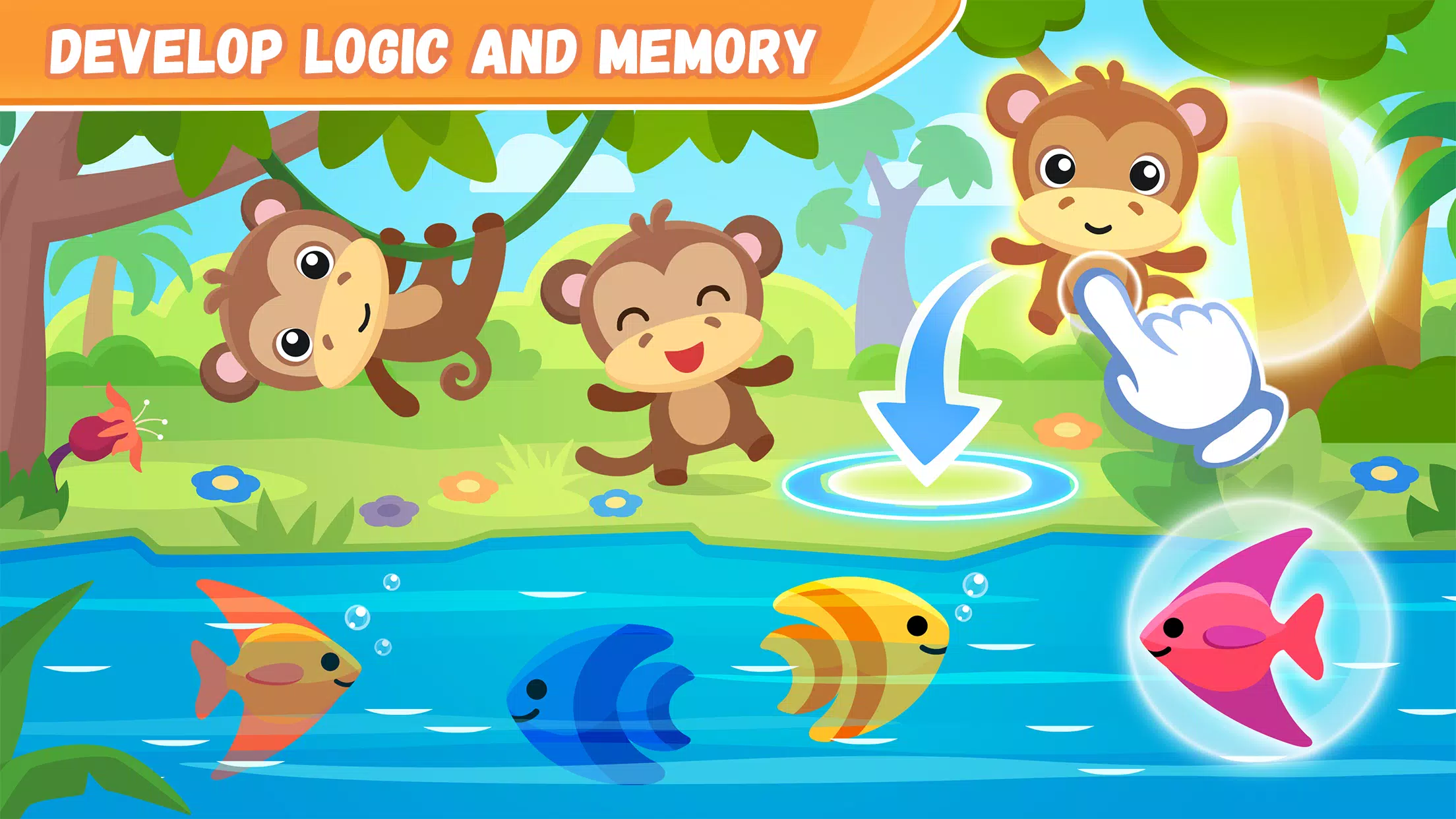 Educational games for kids 2-4 Ảnh chụp màn hình 3