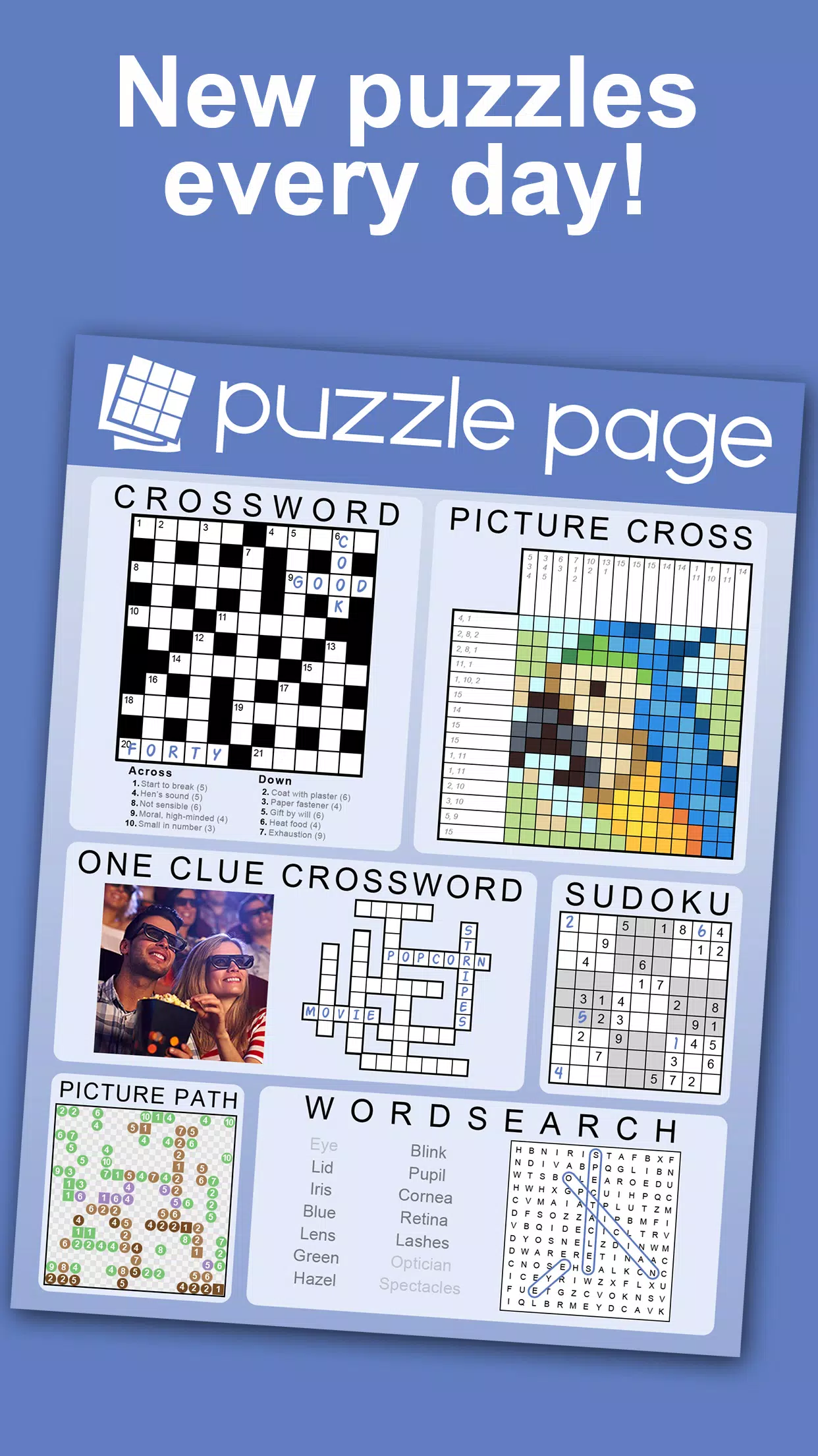 Puzzle Page Screenshot 0