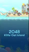 2048 Kitty Cat Island 스크린샷 1