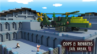 Cops N Robbers: Prison Games 2 Скриншот 1