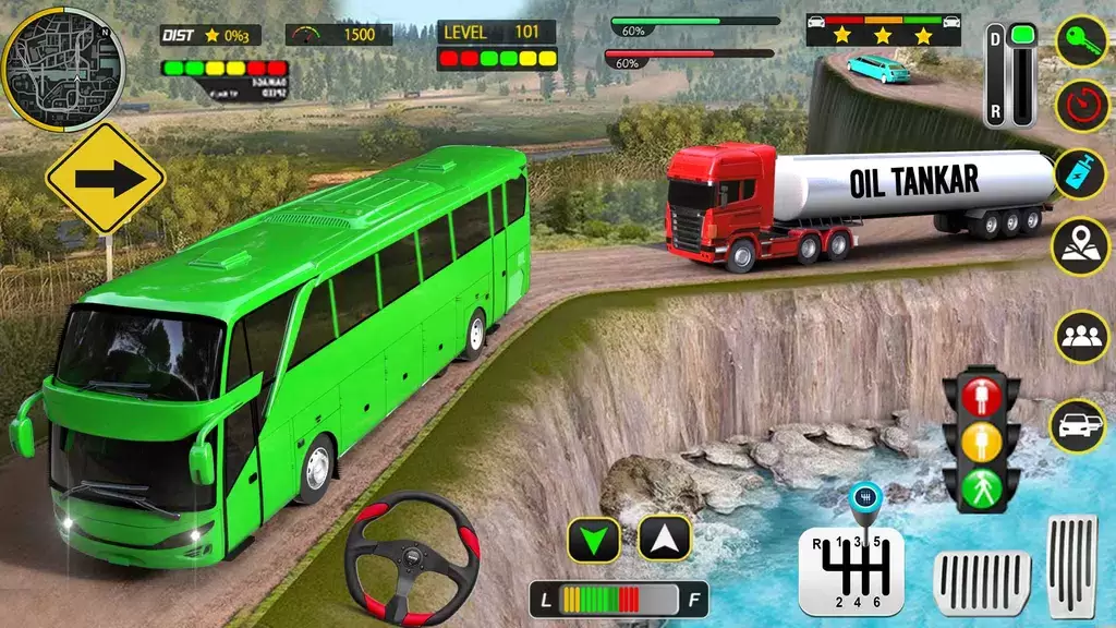 Schermata Coach Bus 3D Driving Games 3