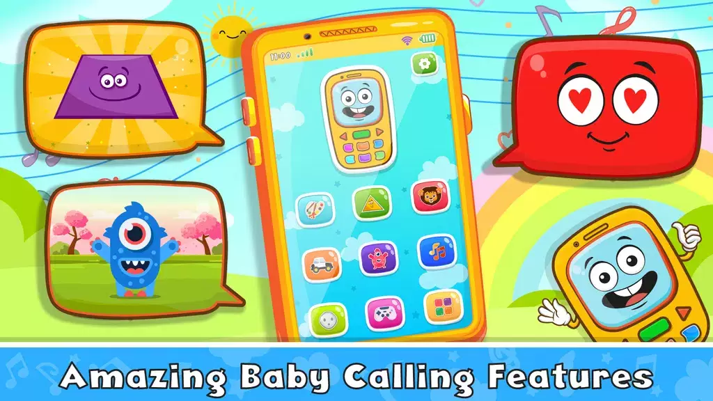 Baby Phone Game: Kids Learning Captura de pantalla 0