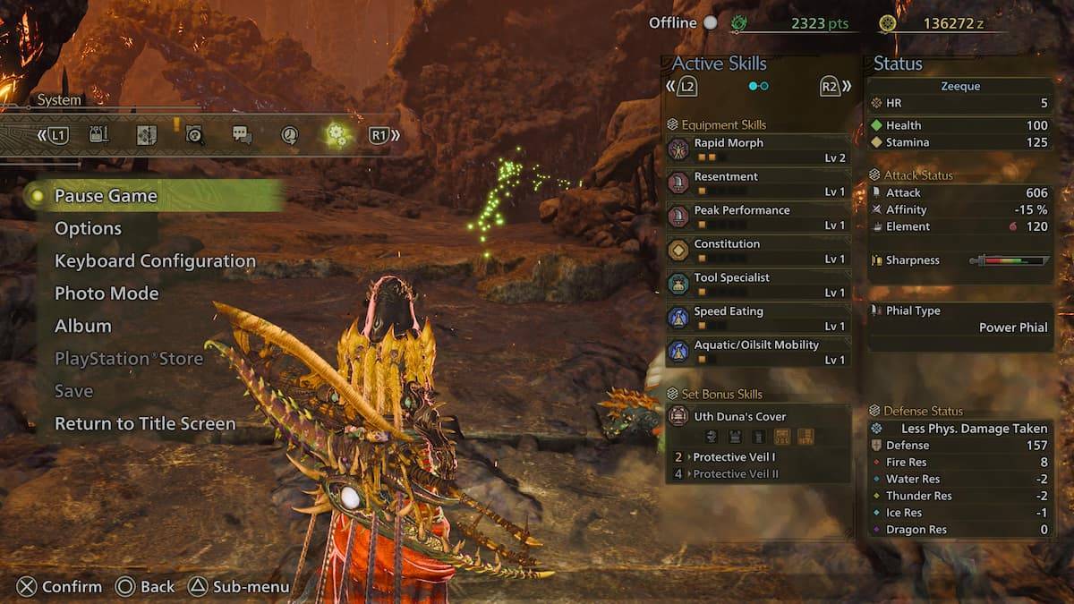 Monster Hunter Wilds-如何暫停遊戲