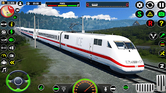 Train Driving Euro Train Games ภาพหน้าจอ 0