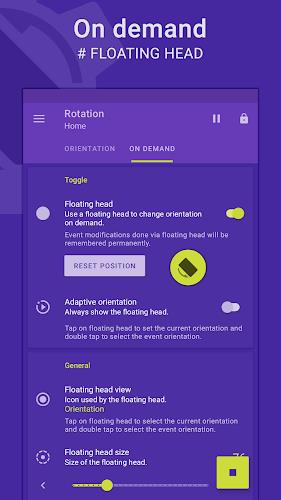 Rotation | Orientation Manager Tangkapan skrin 2