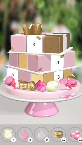 Cake Coloring 3D 스크린샷 3