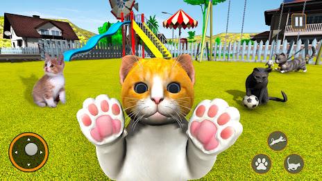 Cat Simulator Games 2023 ဖန်သားပြင်ဓာတ်ပုံ 0