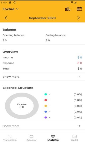 Manage your Money Zrzut ekranu 1