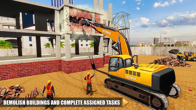 Real Construction Jcb Games 3D Zrzut ekranu 3