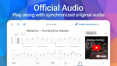 Songsterr Guitar Tabs & Chords Captura de pantalla 0