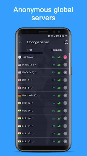 VPN Proxy Speed - Super VPN Zrzut ekranu 1