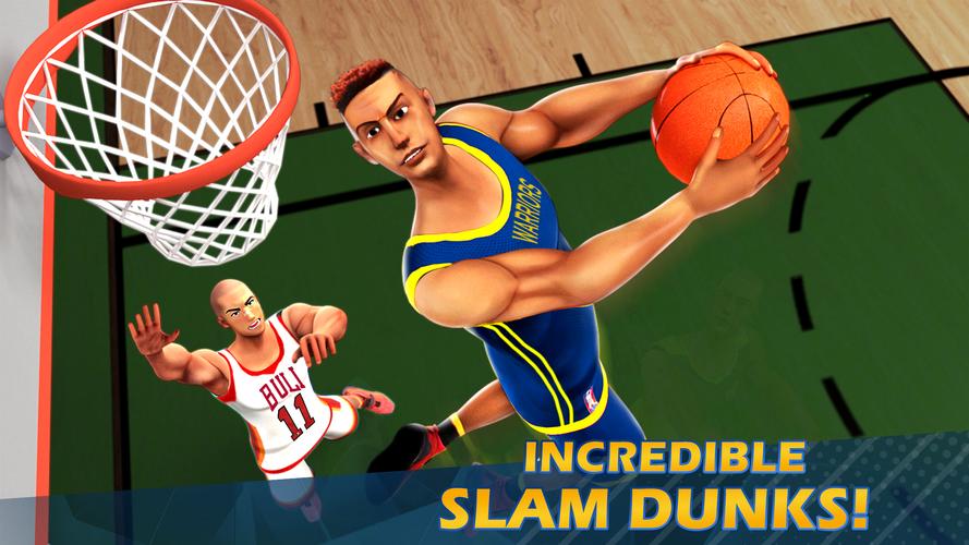 Dunk Smash: Basketball Games स्क्रीनशॉट 0