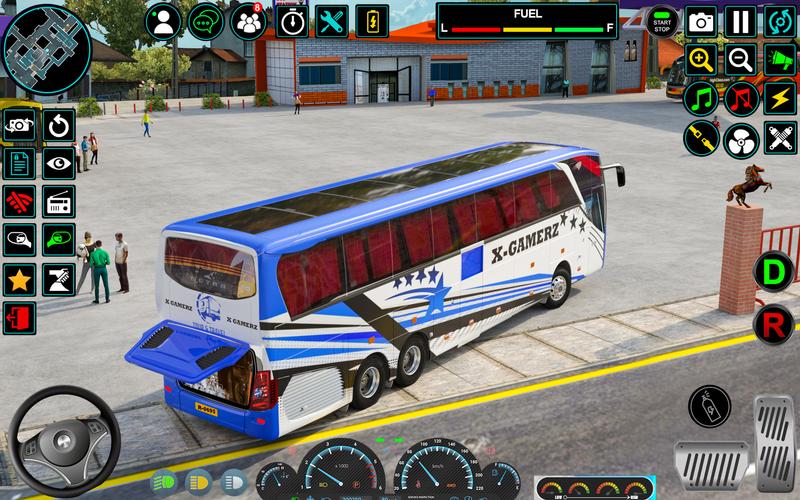 Modern Bus Transport Game 3D ဖန်သားပြင်ဓာတ်ပုံ 2