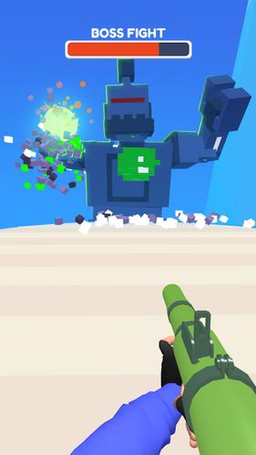 Block Craft Shooter 3D Captura de tela 1