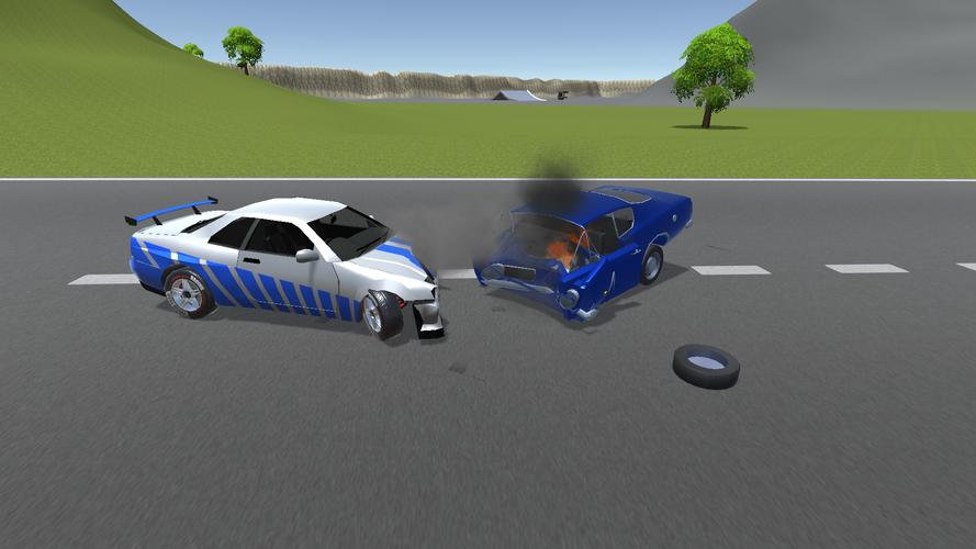 Car Crash Test and Stunts 3D 스크린샷 0