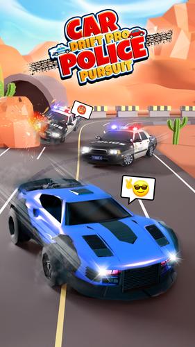 Car Drift Pro - Police Pursuit Ekran Görüntüsü 0