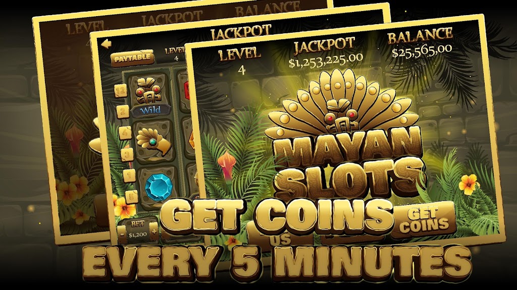 Mayan Ruins Slots Скриншот 2