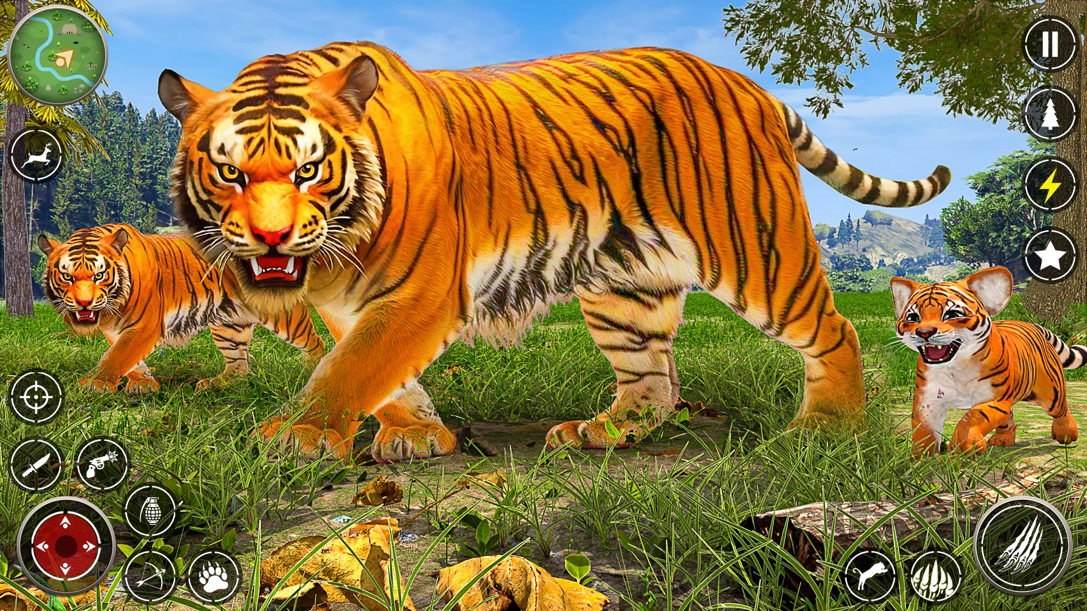 The Tiger Family Simulator 3D スクリーンショット 1