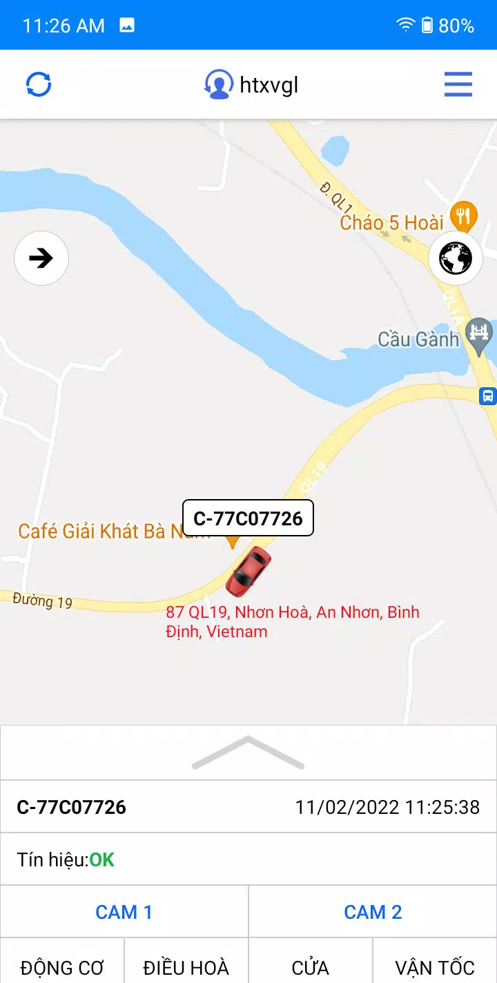 Định Vị Xe スクリーンショット 1