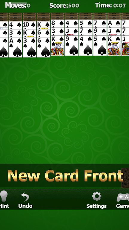 Solitaire Free Cell ဖန်သားပြင်ဓာတ်ပုံ 3