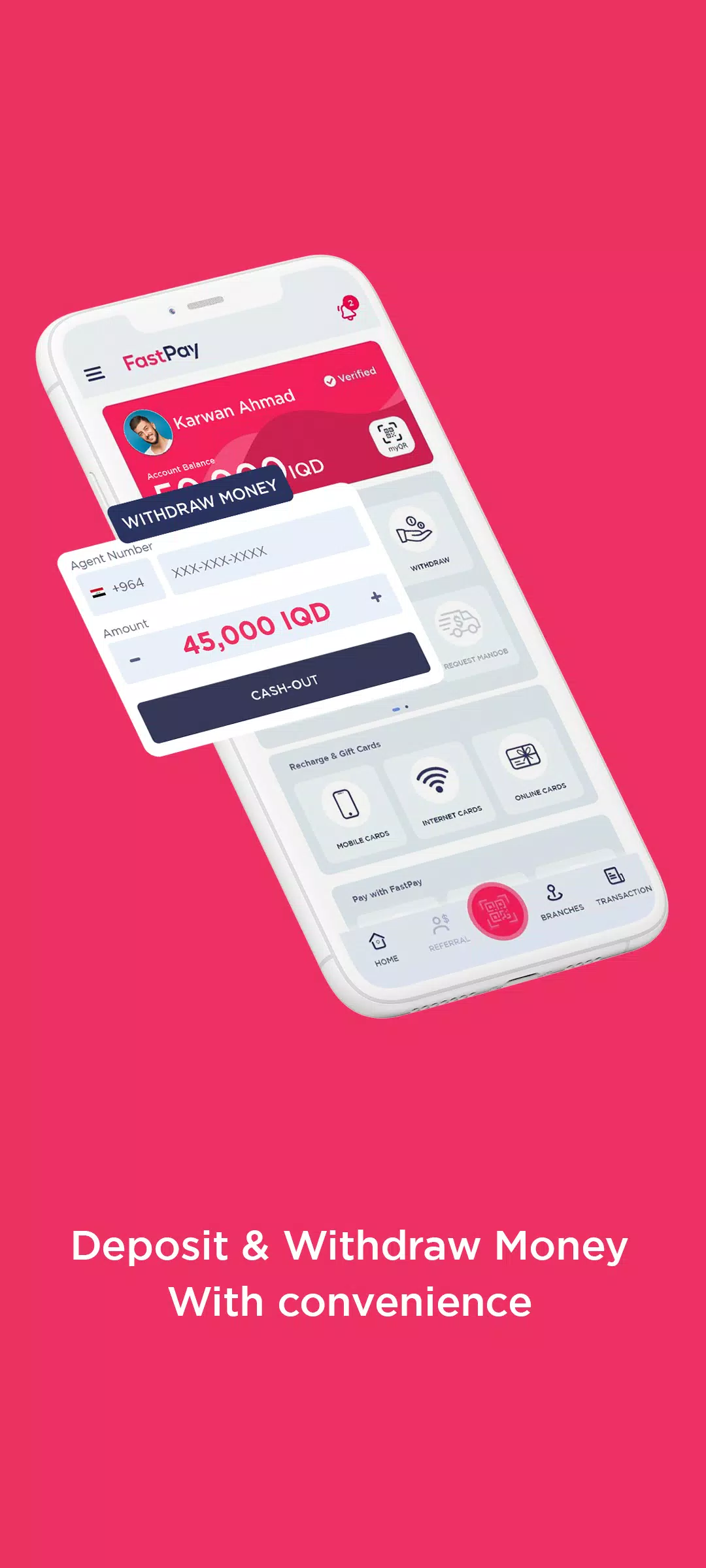 FastPay Wallet スクリーンショット 2