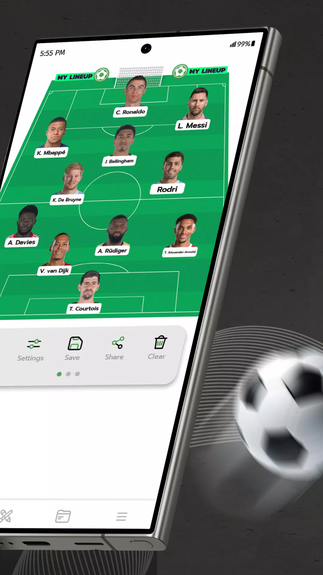 My Lineup 스크린샷 1