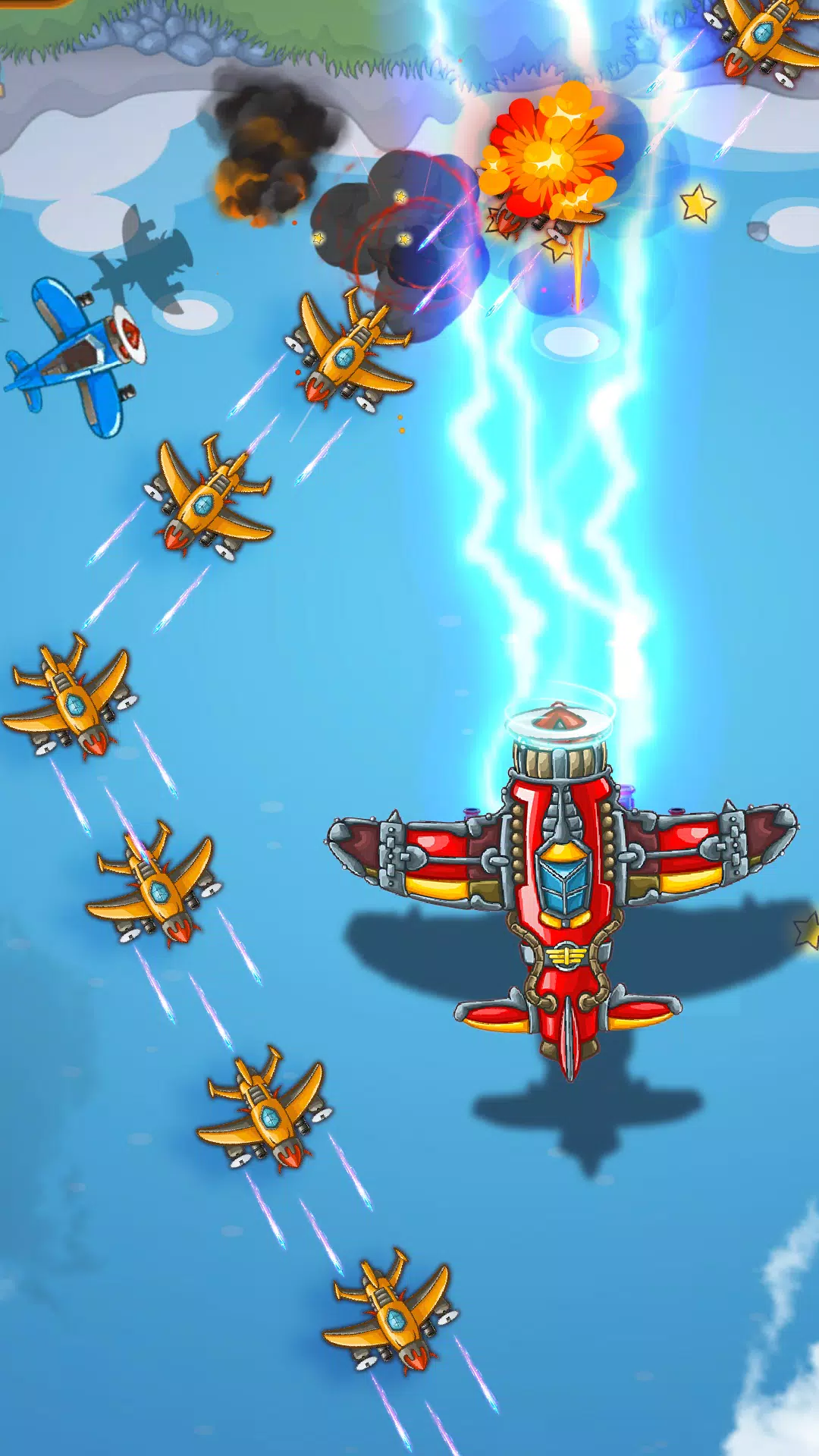 Airplane Strike Fighter Force Capture d'écran 3