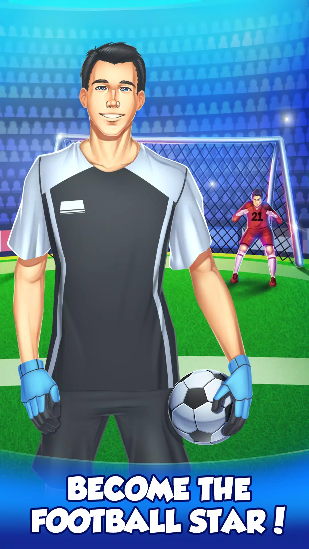 Flick Football : Soccer Game Captura de pantalla 2