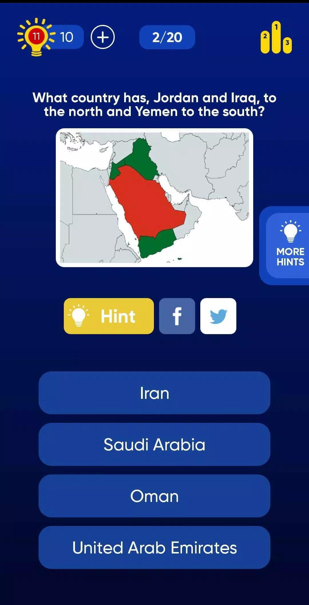 Geo Quiz ภาพหน้าจอ 3