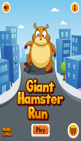 Giant Hamster Run Ảnh chụp màn hình 1