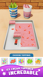 Ice Cream Roll: Dessert Games ဖန်သားပြင်ဓာတ်ပုံ 0