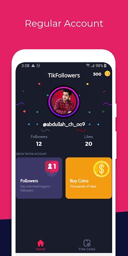 TikFollowers - Get Free Tiktok Followers and Likes 스크린샷 2