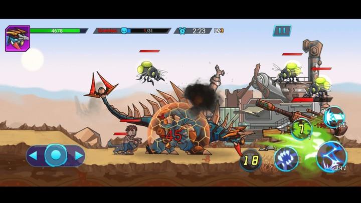 Mech War: Jurassic Dinosaur 스크린샷 3