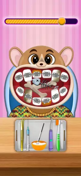 Hippo's Doctor : Dentist Games Screenshot 0