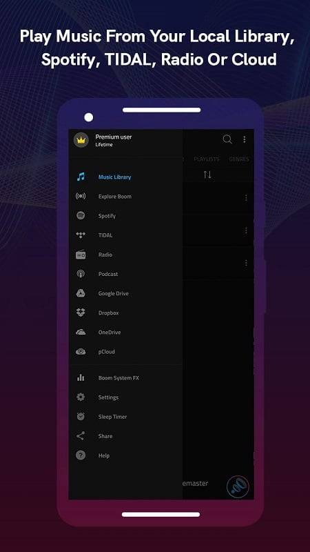 Boom: Music Player Screenshot 1