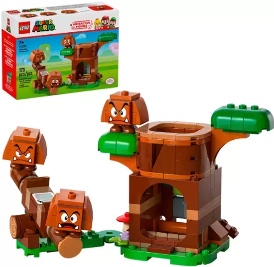 Lego Super Mario Goombas ait du terrain de jeu