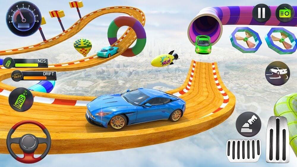 Mega Ramp Car Stunts Race स्क्रीनशॉट 2