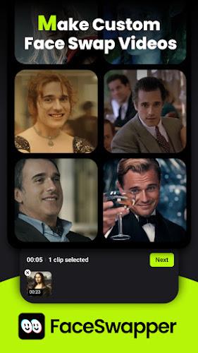 FaceSwapper: AI Swap Videos Capture d'écran 0