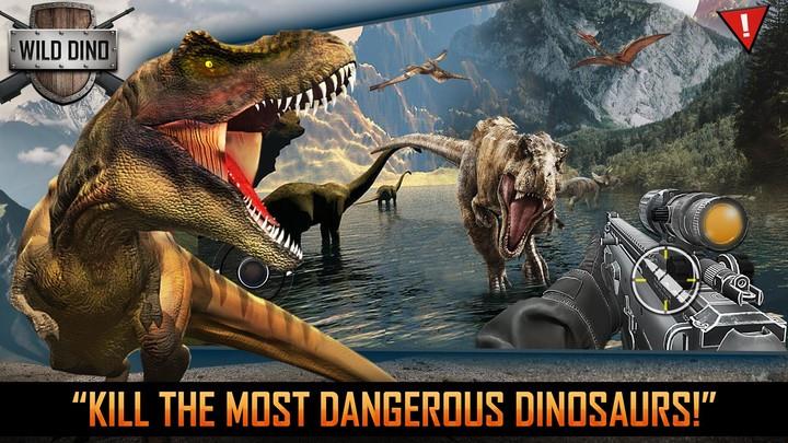 Real Dinosaur Shooting Games Ảnh chụp màn hình 0