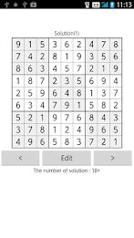 Sudoku Solver Multi Solutions ဖန်သားပြင်ဓာတ်ပုံ 3