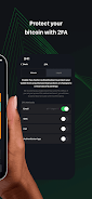 Green: Bitcoin Wallet Captura de pantalla 1