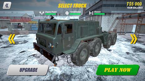 Army Truck Driver Captura de pantalla 1