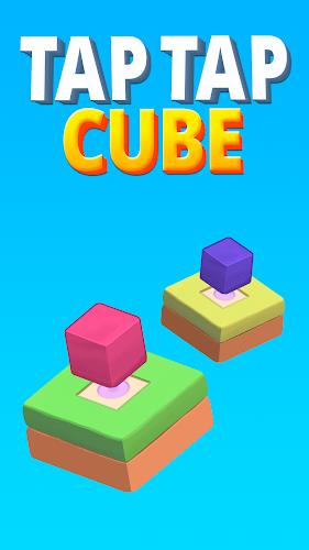 Tap Tap Cube - Idle Clicker स्क्रीनशॉट 0