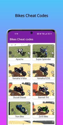 Indian Bike driving cheat code Captura de tela 2