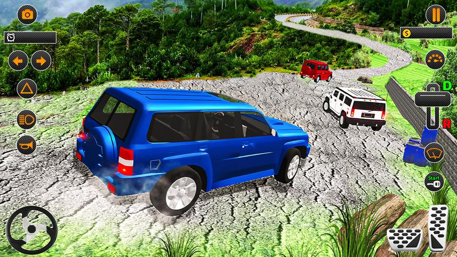 Prado car driving 3D car games Captura de tela 3