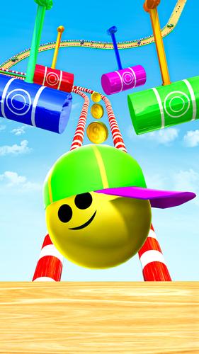 3D Sky Rolling Going Ball Game 스크린샷 2